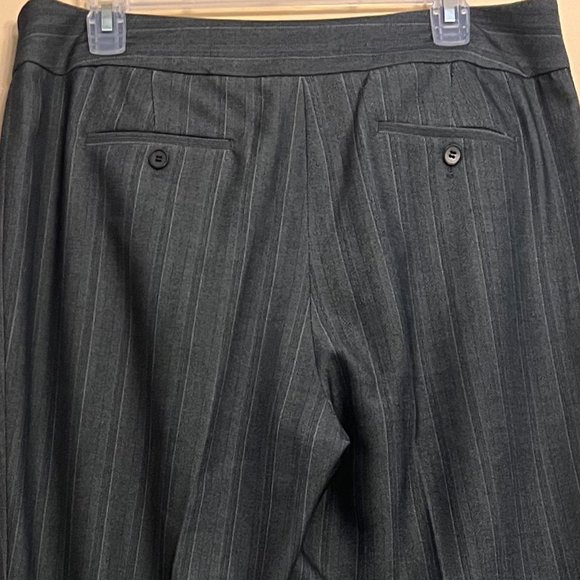 Margaret Frances Dress Pant Gray, Blue, Pin Stripe, Size 12 - Picture 3 of 5